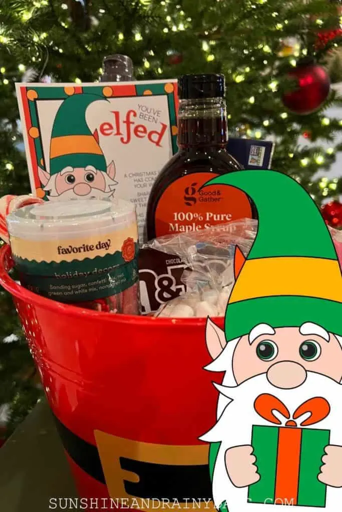 Elf Gift Exchange Game For Christmas Parties - Sunshine and Rainy Days