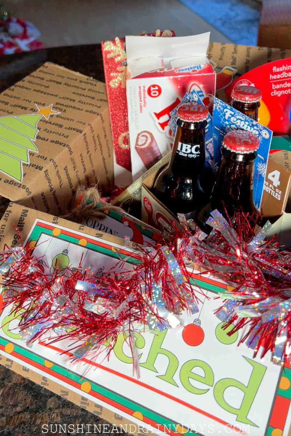 You ve Been Grinched Care Package Idea Sunshine And Rainy Days