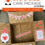 You've Been Hugged Care Package Box Decor