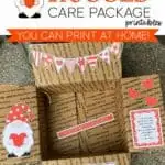 You've Been Hugged Care Package Box Decor