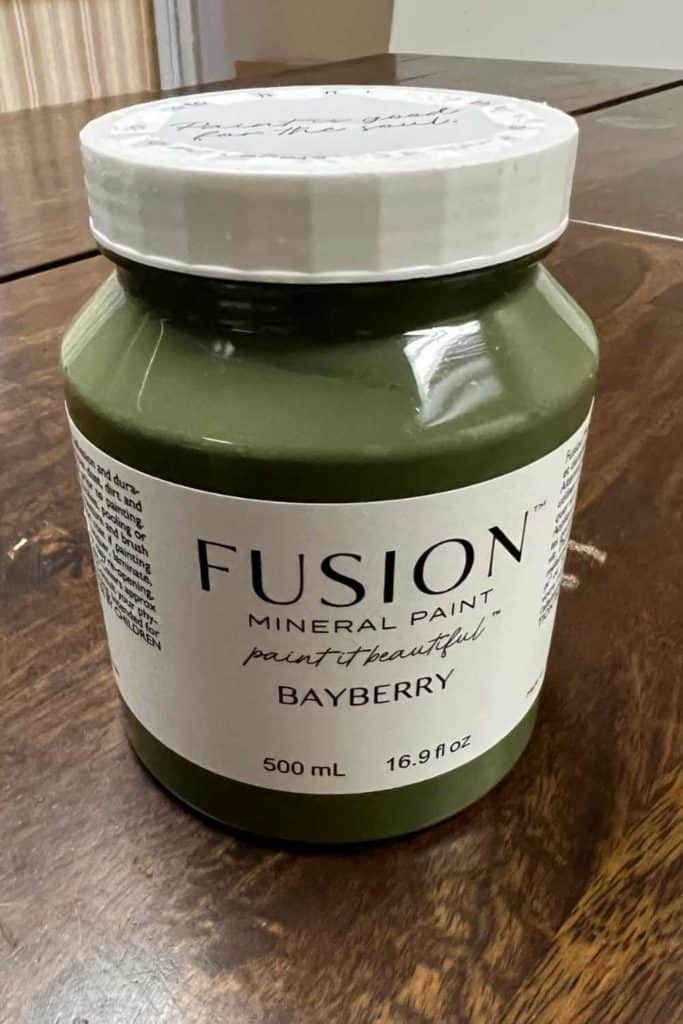 Fusion Mineral Paint in Bayberry.