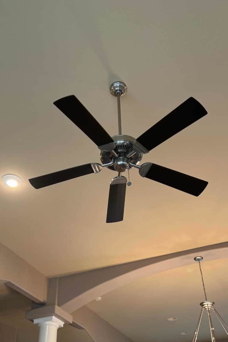 How To Paint Ceiling Fan Blades Sunshine and Rainy Days