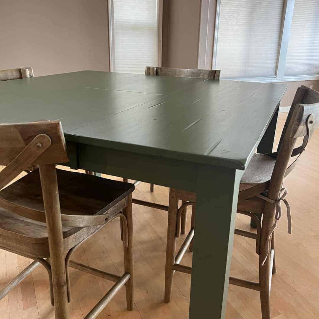 Tips For Painting A Kitchen Table - Sunshine and Rainy Days