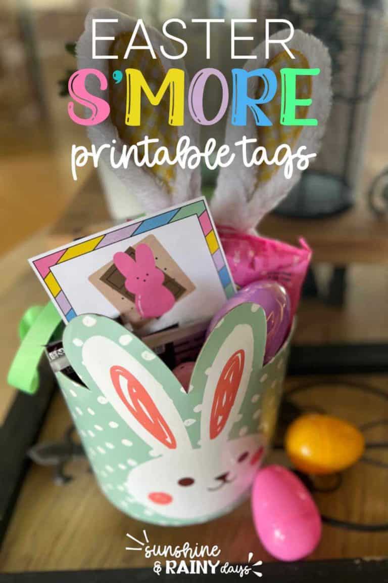 Easter Is S’more Fun With Peeps Printable Tags