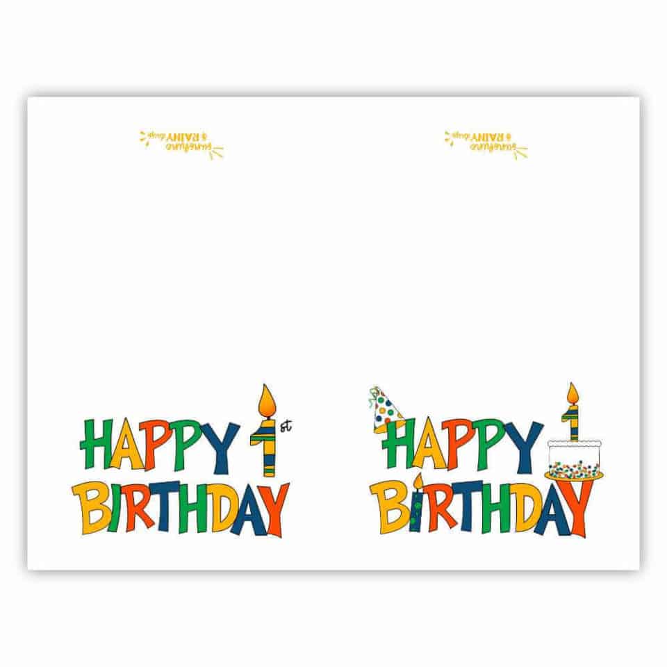 printable-first-birthday-card-sunshine-and-rainy-days