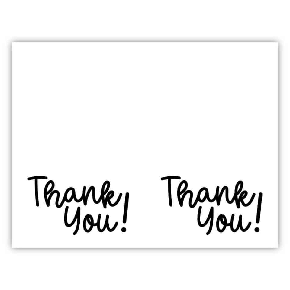 Free Printable Thank You Card Sunshine And Rainy Days Thank You Card P 2 960x960