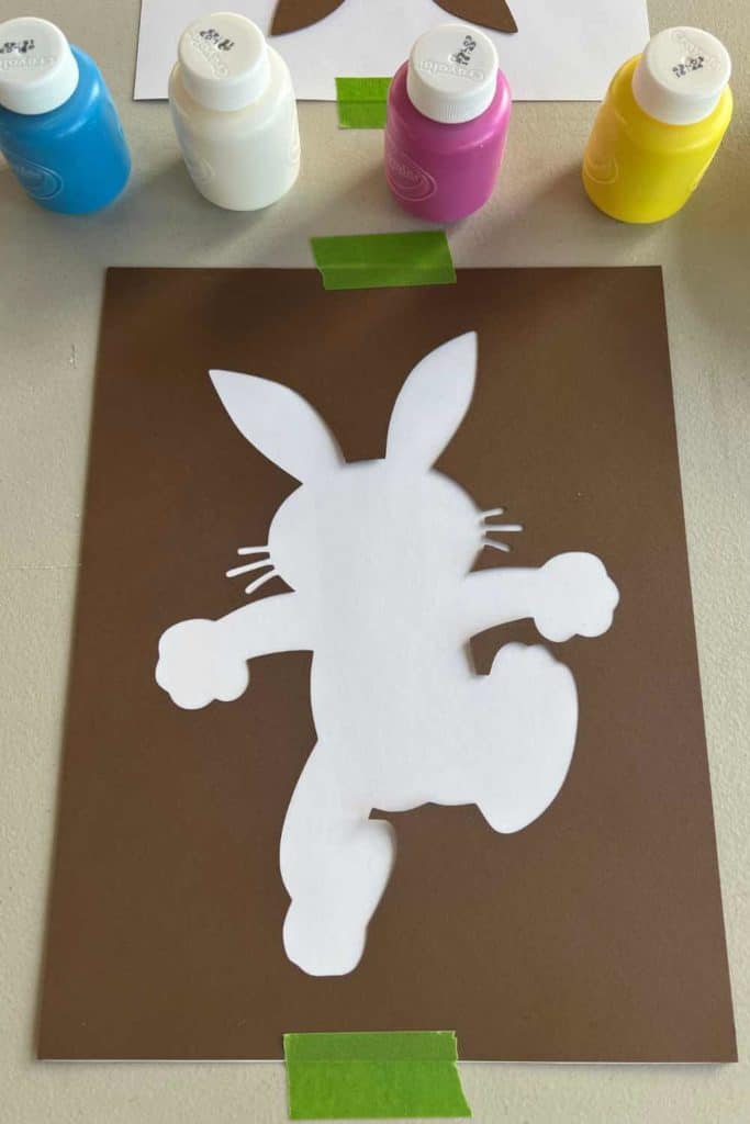 Bunny Stencil for Painting
