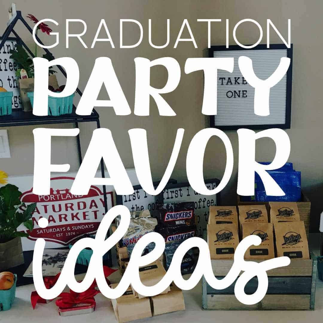 Graduation Party Favor Ideas