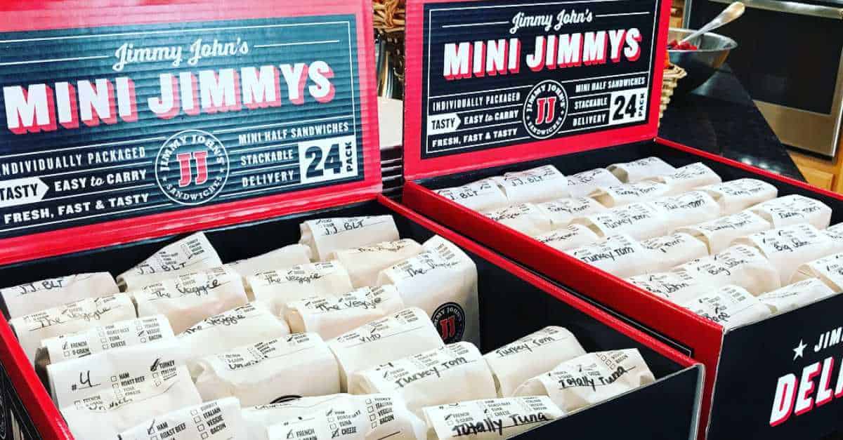 Jimmy Johns for a Graduation Party.
