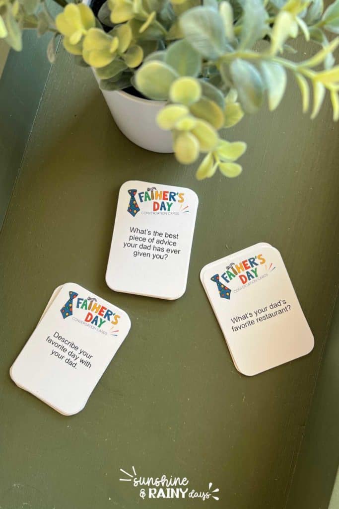 Father's Day Conversation Cards