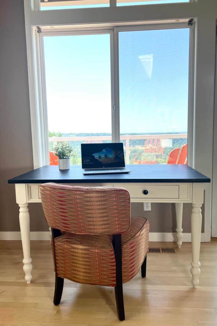 How To Turn A Coffee Table Into A Desk Sunshine and Rainy Days