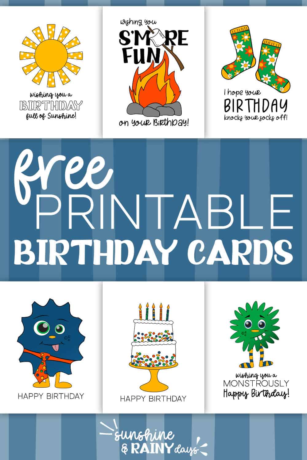 Free Printable Birthday Cards, Create and Print Free Printable Birthday  Cards at home