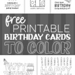 Free Printable Birthday Cards To Color
