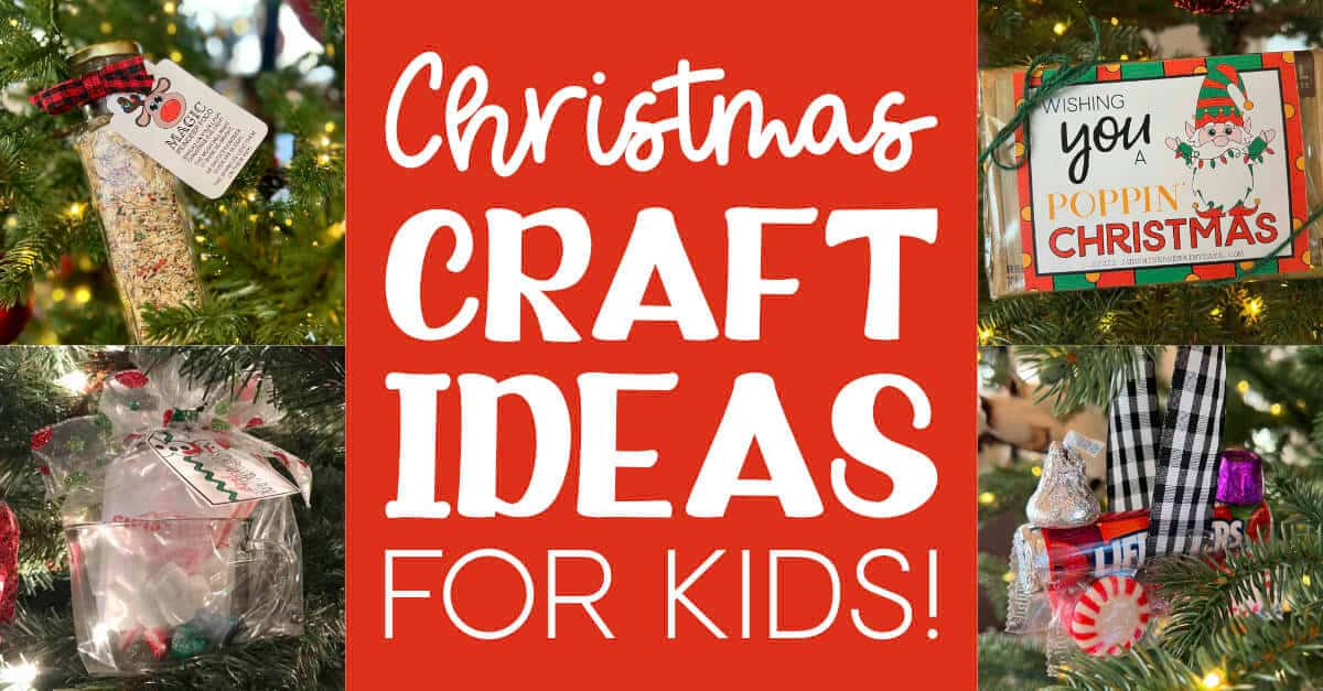 Christmas Crafts For Kids - Sunshine and Rainy Days