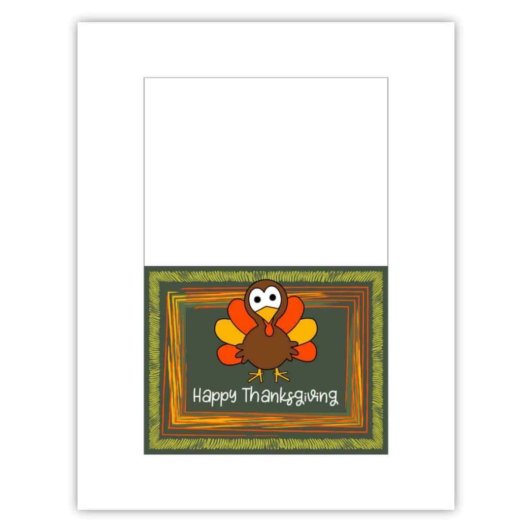 Printable Thanksgiving Cards - Sunshine and Rainy Days