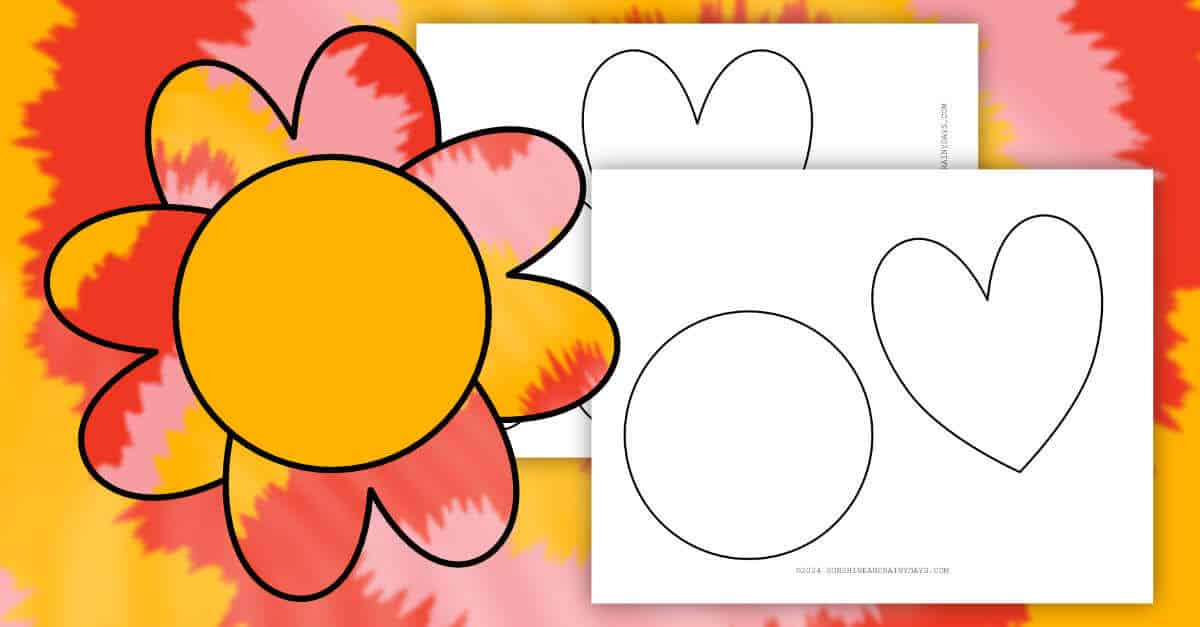 printable-heart-flower-template-sunshine-and-rainy-days