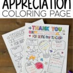 Teacher appreciation coloring page.
