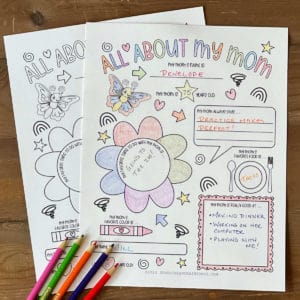 Mother's Day Free Printable Card - Sunshine and Rainy Days