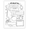 All About My Dad Coloring Page - Sunshine and Rainy Days