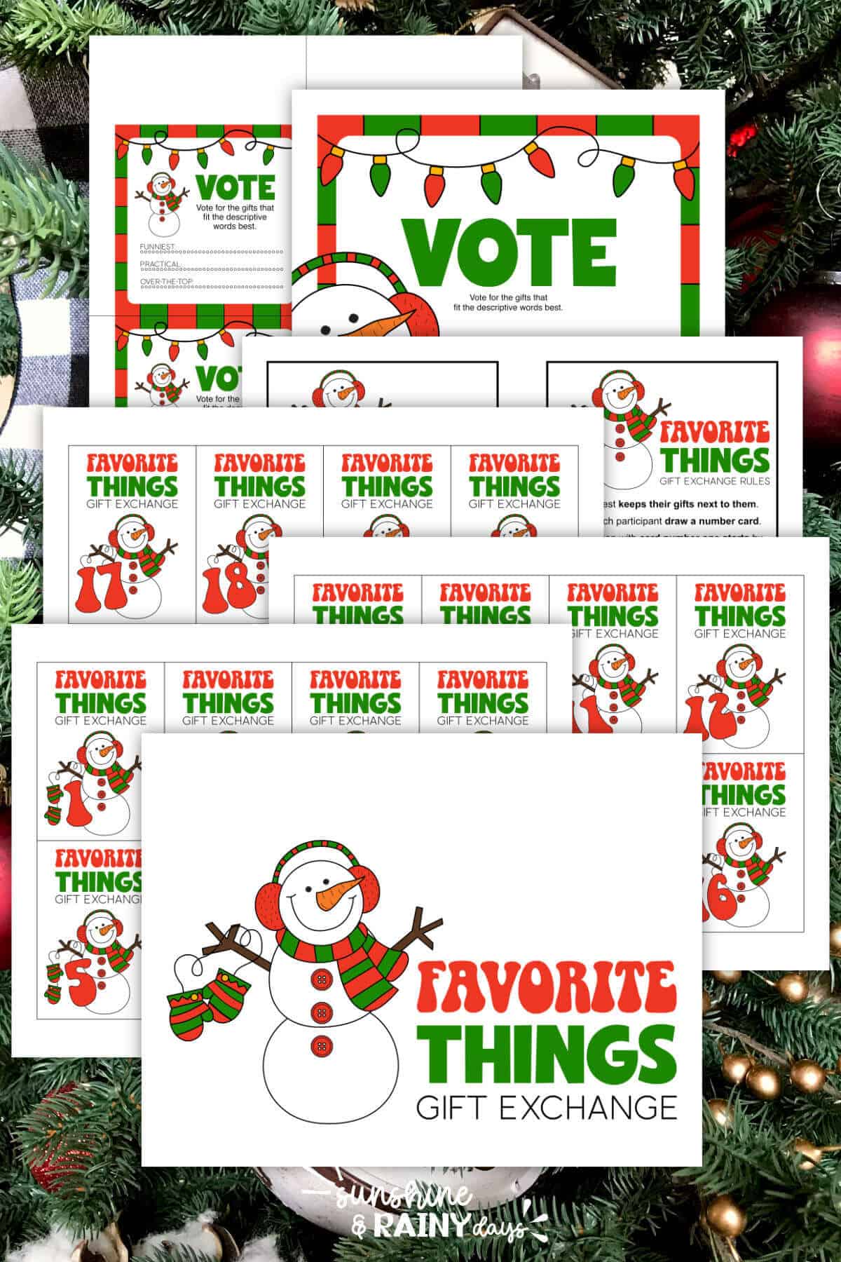 favorite-things-christmas-gift-exchange-sunshine-and-rainy-days