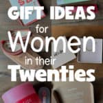 Images of various gifts that a women in their twenties might like.